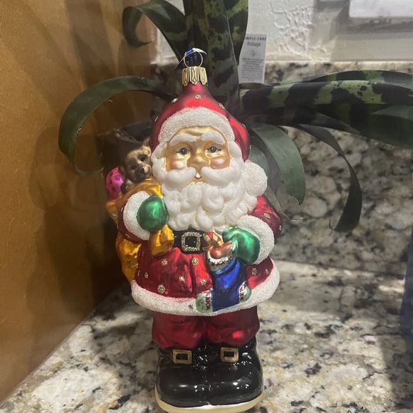 Sale‼️Santa Claus Tree Ornament 🌲 - Heirloom Collection Santa’s Treats -EUC - Picture 2 of 6